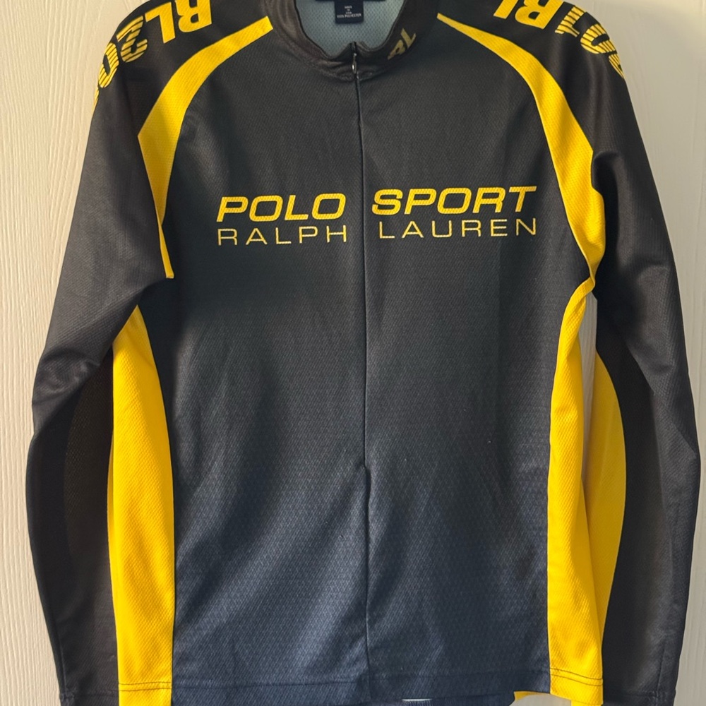 Black and Yellow Cycling Jersey